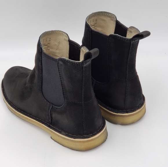 Clarks Women's Desert Peak Suede Chelsea Ankle Boot Crepe Sole Womens Sz 8 - Picture 5 of 10